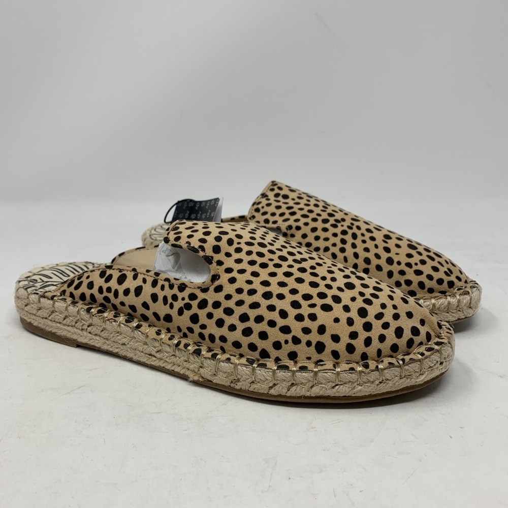 Womens Dolce Vita Slip On Shoes Size 9 Lepoard Print